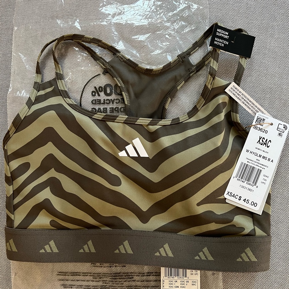 Adidas active ware tops , brand new never used
